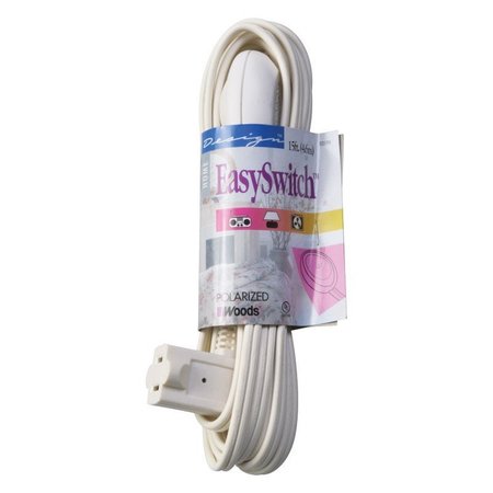 CCI Cord Ext Indr Swtch 16/2X15Wht 359W